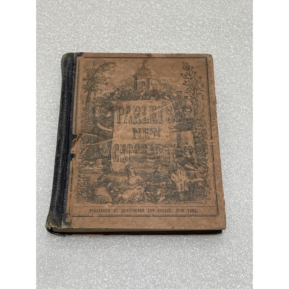 1846 Peter Parley's Geography for Beginners; With Eighteen Maps